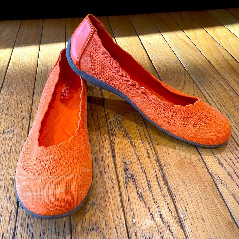 Dearfoams Daily Comfort flats mandarin machine washable breathable